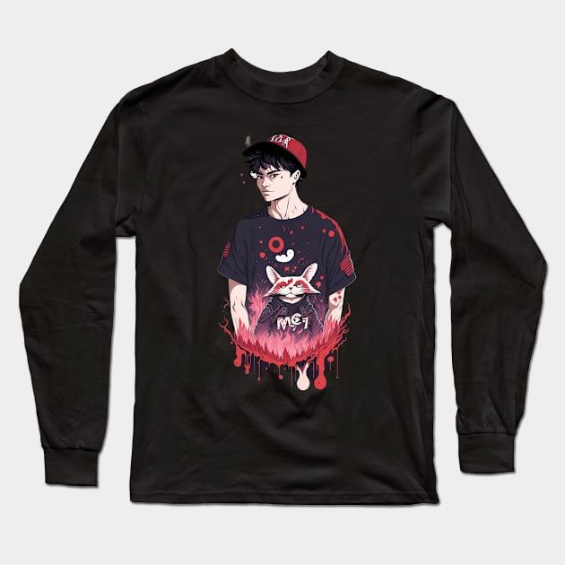 Peso Pluma Rapper Long Sleeve T-Shirt by Shop Goods